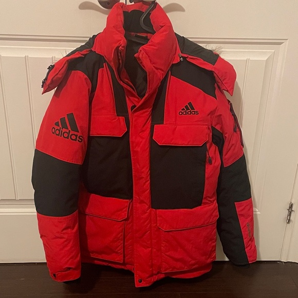 adidas Other - Men X-Large Adidas Bold Red and Black Winter Jacket